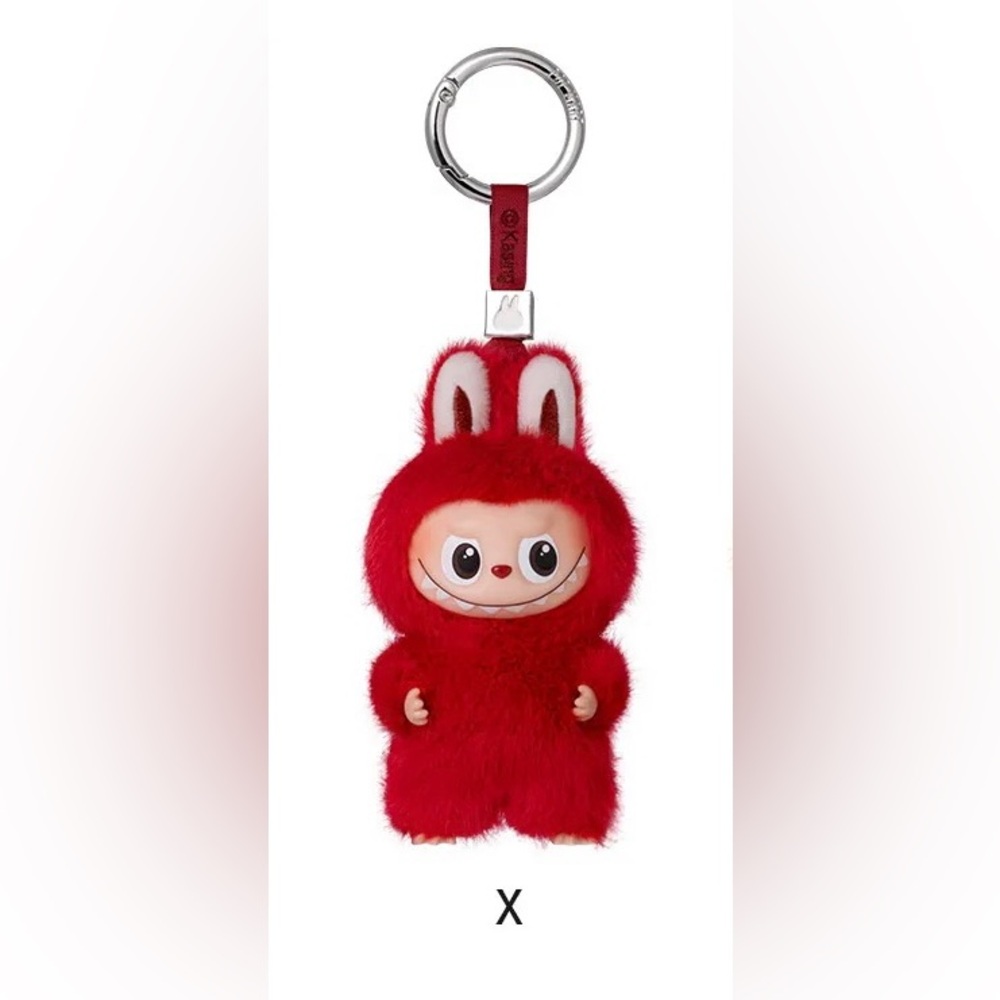 Labubu - “X” Pin for Love - Plush Pendant Blind box